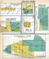 Chattaroy, Excelsior, Sharon, Mica, Milan, Pasadena Park, Spokane County 1912